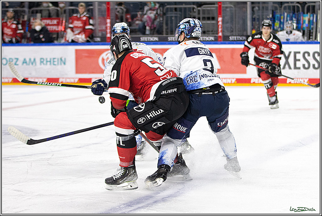 PENNY DEL; Koelner Haie- ERC Ingolstadt; Koeln, 19.12.2021